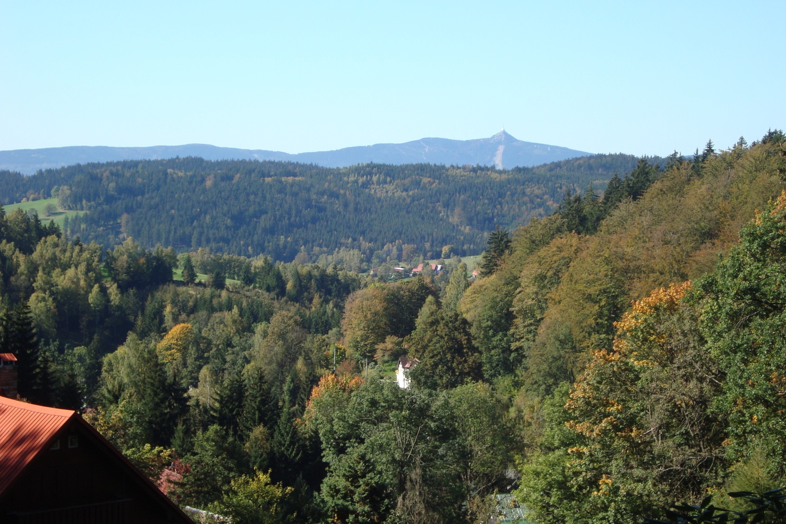 pohled na Janov směr Liberec